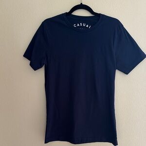 Casual Surplus Navy Blue Men's Short Sleeve Tee M NWOT